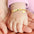 Customized Baby Bracelet | 24 Carat Gold Plated